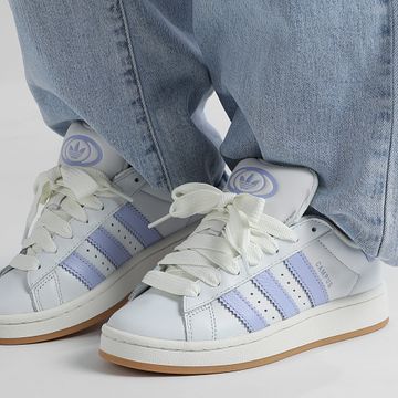 Adidas Originals - Sneakers donna Campus 00s W JQ7768 Crystal White Core White Violet Tone