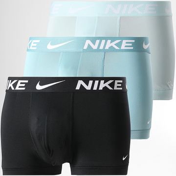 Nike - Set di 3 boxer Dri-Fit Essential Micro KE1156 Nero Azzurro