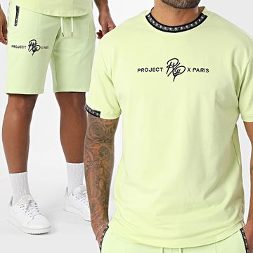 Project X Paris - Set maglietta e pantaloncini da jogging 2210218 2240218 Verde chiaro
