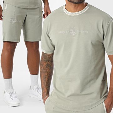 Project X Paris - Set di maglietta e pantaloncini da jogging verde kaki 2210218 2240218