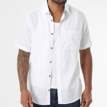 Tom Tailor - Camicia a maniche corte dal taglio regolare 1045098-XX-10 Bianco
