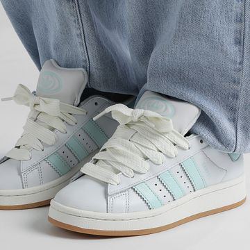 Adidas Originals - Sneakers donna Campus 00s W JH7285 Crystal White Core White Halo Mint