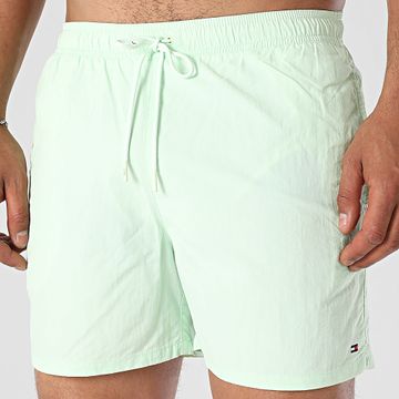 Tommy Hilfiger - Pantaloncini da bagno con coulisse media 3477 Verde chiaro