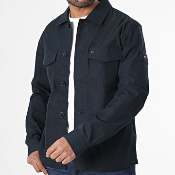 Tommy Hilfiger - Camicia over 8712 blu navy