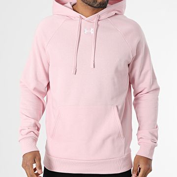 Under Armour - Felpa con cappuccio Rival 1379757 Rosa