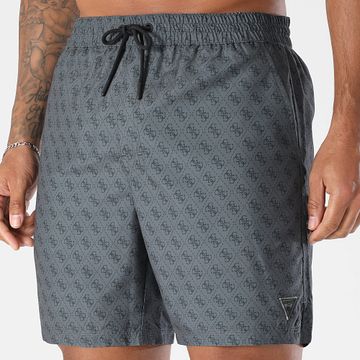 Guess - F5GT00-WG2D2 Pantaloncini da bagno grigio antracite