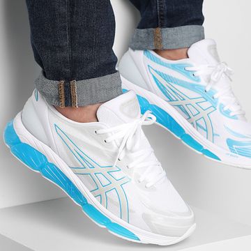 Asics - Cestini Gel Quantum 360 VIII 1203A305 Bianco Digital Aqua