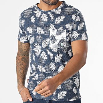 Classic Series - Teetace Pocket Tee Blu Navy Bianco