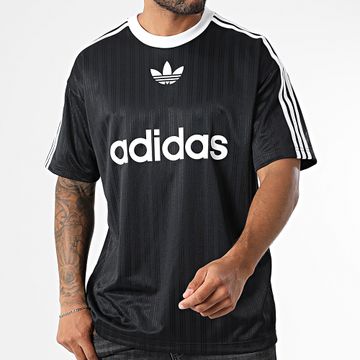 Adidas Originals - Maglia Adicolor Poly IU2341 Nero Bianco