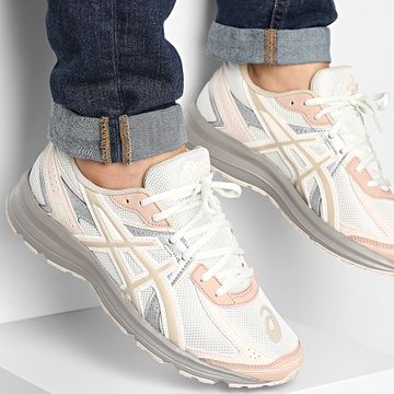 Asics - Cestini Jog 100s 1203A741 Crema Grigio Piuma