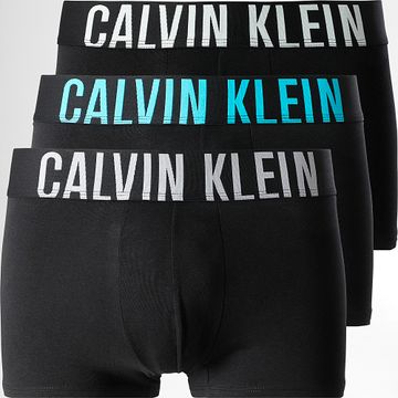 Calvin Klein - Set di 3 boxer neri NB3608A