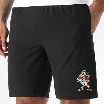 Looney Tunes - Taz Graffiti Tech Jogging Shorts Nero