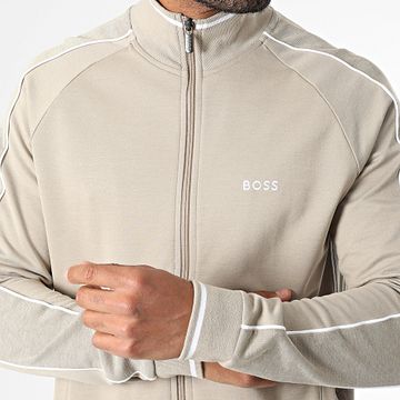 BOSS - Tuta da ginnastica con zip 50540792 Beige