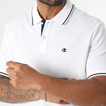 Champion - Polo manica corta 220897 Bianco