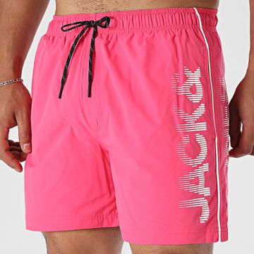 Jack And Jones - Pantaloncini da bagno rosa Maui