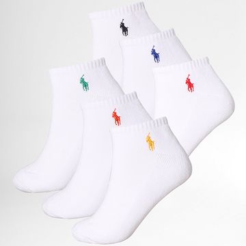 Polo Ralph Lauren - Confezione da 6 paia di calzini Original Player bianchi