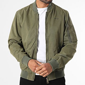 Schott NYC - Giacca bomber Arcata Verde Khaki