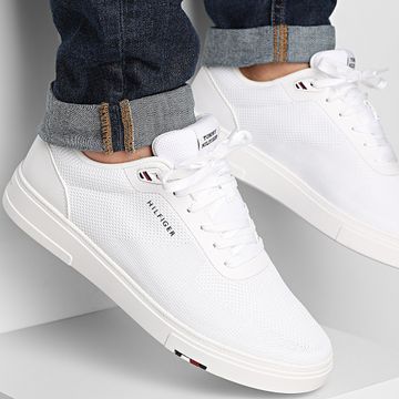 Tommy Hilfiger - Sneakers Modern Cup Knit RWB 4942 Bianco