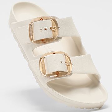 BIRKENSTOCK - Sandali da donna Arizona Big Buckle Bianco