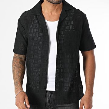 Frilivin - Camicia estiva a maniche corte 059 Nero