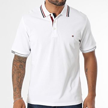 Jack And Jones - Polo Gabriel a manica corta bianco