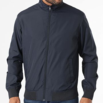 JJREBEL - Giacca con zip Bastian Harrington Navy