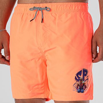 Super Prodige - Pantaloncini da bagno Energie Orange Fluo Violet