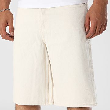 Only And Sons - Carl Balloon Loose Fit Jean Shorts Ecru