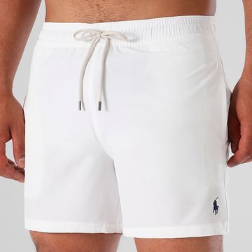 Polo Ralph Lauren - Pantaloncini da bagno Original Player Slim Fit Bianco