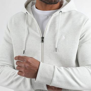 Polo Ralph Lauren - Original Player Felpa con cappuccio e zip Grigio chiaro