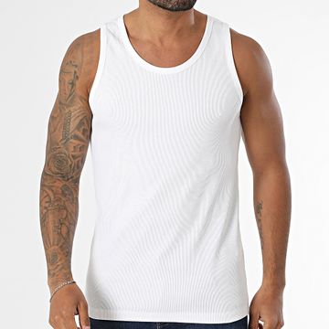 Tom Tailor - Canotta a coste 1046118-XX-12 Bianco