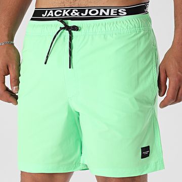 Jack And Jones - Pantaloncini da bagno Maui verde chiaro