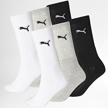 Puma - Confezione di 6 paia di calzini 701237859 Bianco Grigio Nero