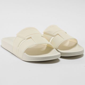 Calvin Klein - Scivolo da piscina doppio 1752 bianco