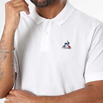 Le Coq Sportif - Polo Essential N1 a maniche corte 2422109 Bianco