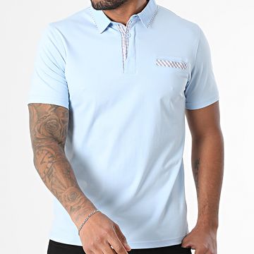 MTX - Polo a maniche corte 032 Azzurro