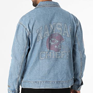 New Era - Giacca Jean NFL Kansas City Chiefs 60667895 Blu Denim