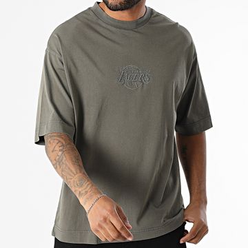 New Era - Maglietta oversize Large NBA Washed Box LA Lakers 60667862 Grigio antracite
