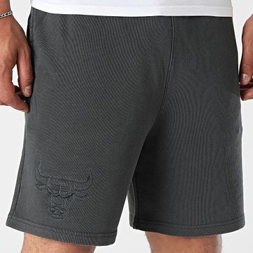 New Era - Pantaloncini da jogging dei Chicago Bulls 60667870 Grigio antracite