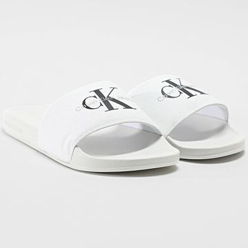 Calvin Klein - Slide Monogram 1271 Bianco