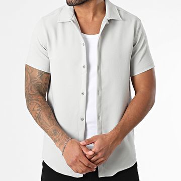 Classic Series - 476 Camicia a maniche corte grigia