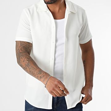 Classic Series - 476 Camicia bianca a maniche corte