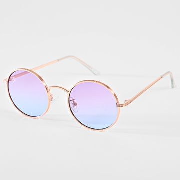 Jeepers Peepers - JP18576 Occhiali da sole sfumati blu chiaro rame-viola