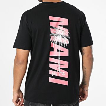 Luxury Lovers - Miami Palm Maglietta oversize nero rosa