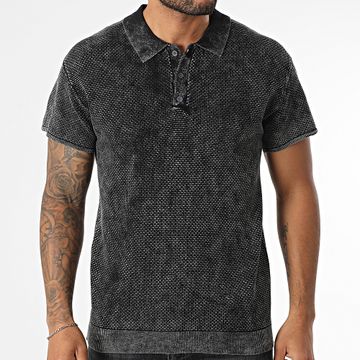 MTX - 551 Polo a manica corta in mesh Grigio antracite
