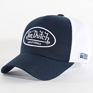 Von Dutch - Cappello Lof Trucker Blu Navy Bianco