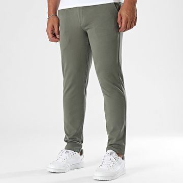 2Y Premium - Pantaloni chino slim 020 verde cachi