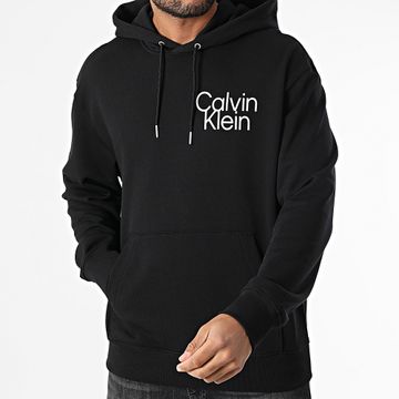 Calvin Klein - Felpa con cappuccio LV04RC288G Nero