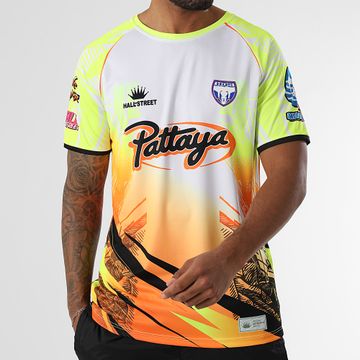 Hall of Street - Pattaya 9 Camicia giallo arancio
