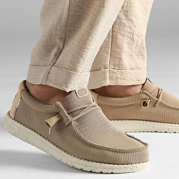 Hey Dude - Mocassini Wally Sport Tan White
